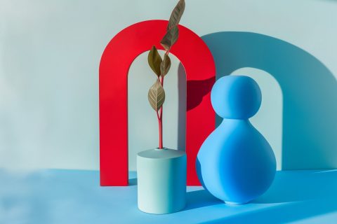 Modern Minimalist Still Life Composition